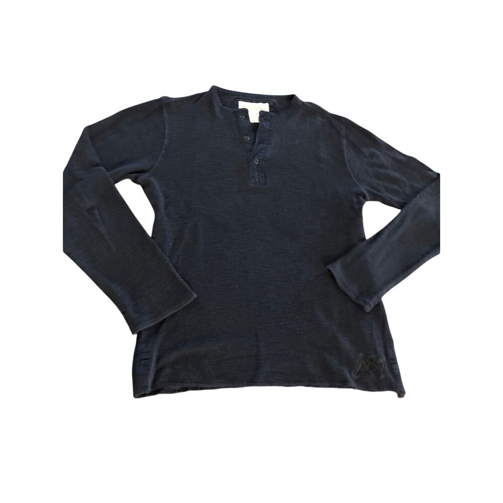 Aeropostale vintage Y2K men’s blue long sleeve t-shirt Size Small